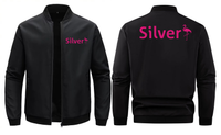 Thumbnail for SILVER  LOOSE SOLID COLOR JACKET