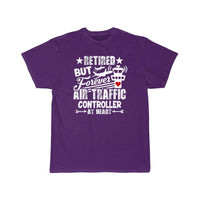 Thumbnail for Tetired btt Forever Air Traffic Controller T-SHIRT THE AV8R