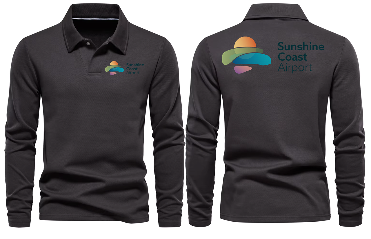 SUNSHINE AIRPORT LONG SLEEVE  POLO
