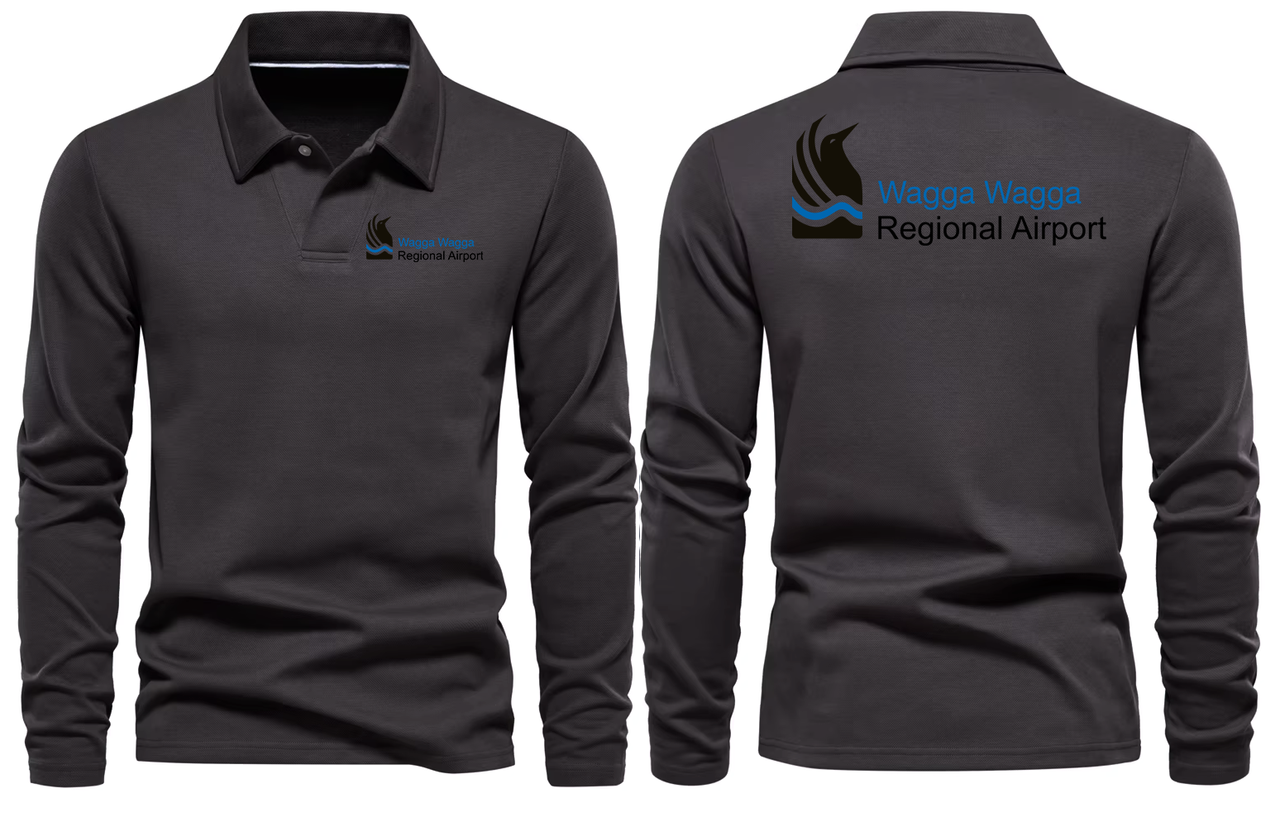 REGIONAL AIRPORT LONG SLEEVE  POLO