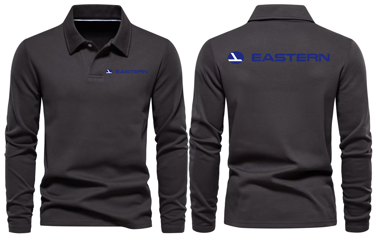 EASTERN AIRLINES LONG SLEEVE  POLO