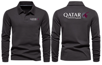 Thumbnail for QATAR AIR  LONG SLEEVE  POLO