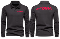 Thumbnail for OMA AIRPORT LONG SLEEVE  POLO