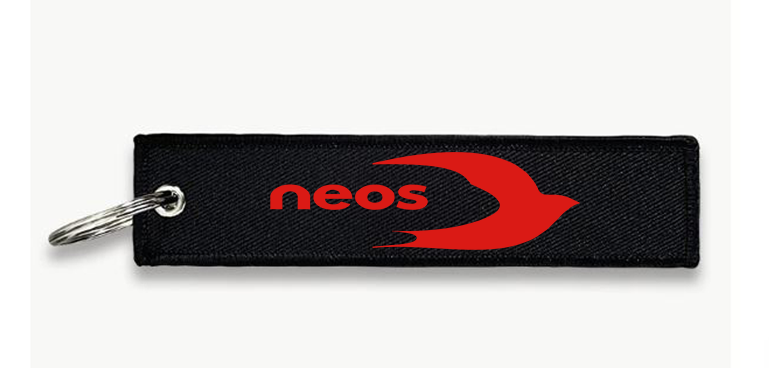 NEOS AIRLINES KEY CHAIN