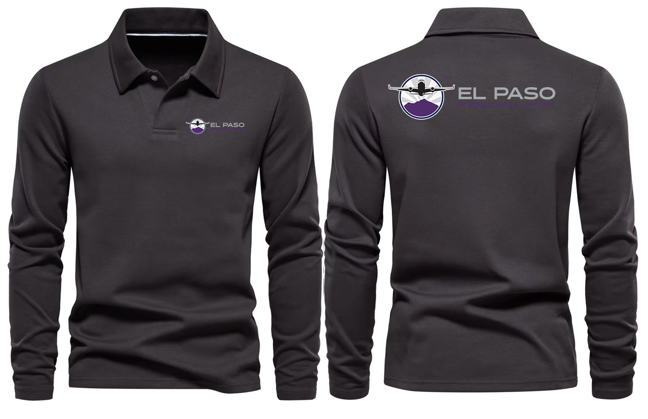 EL PASO AIRPORT LONG SLEEVE  POLO