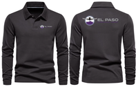 Thumbnail for EL PASO AIRPORT LONG SLEEVE  POLO