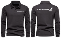 Thumbnail for ICELAND AIR  LONG SLEEVE  POLO