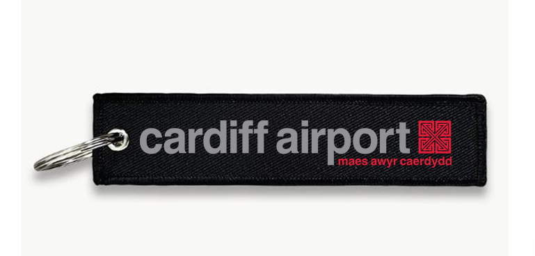 CARDIFF AIRPORT KEY CHAIN