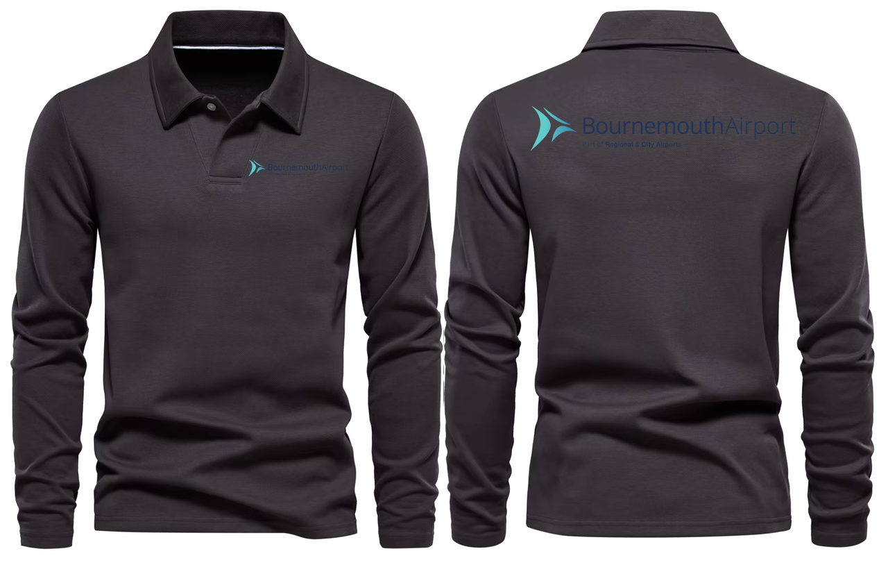 BOURNEMOUTH AIRPORT LONG SLEEVE  POLO