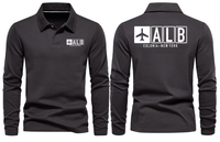 Thumbnail for ALB AIRPORT LONG SLEEVE POLO