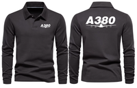 Thumbnail for AIRBUS A380 LONG SLEEVE  POLO