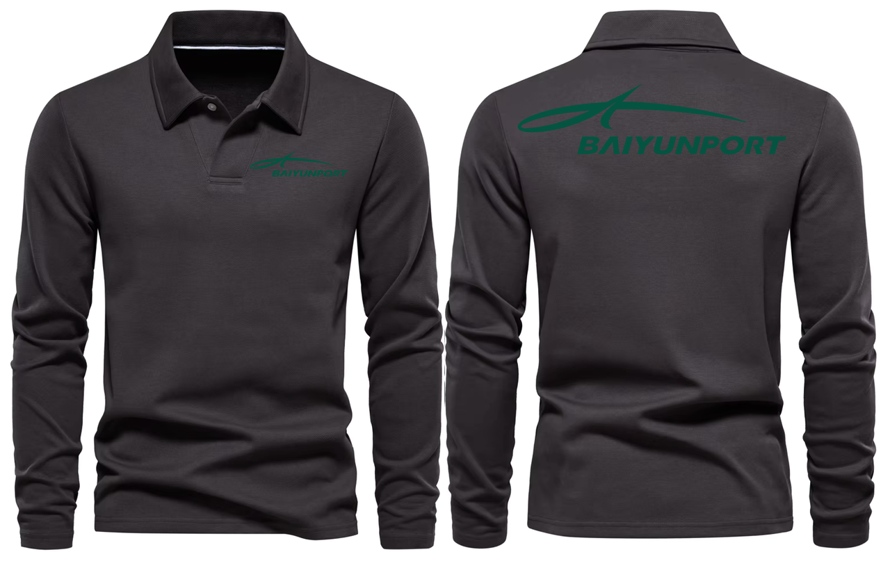 BAIYN AIRPORT LONG SLEEVE  POLO