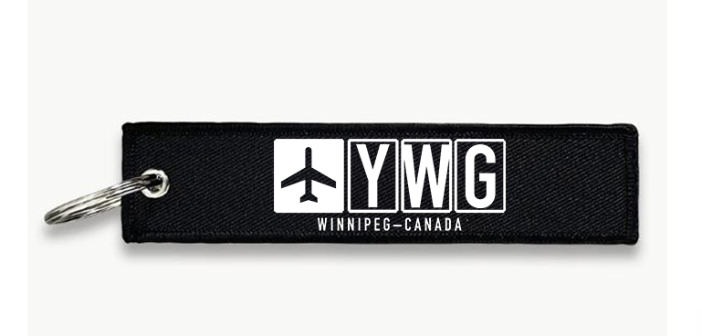 YWG AIRPORT KEY CHAIN