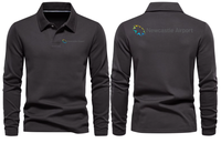 Thumbnail for NEWCASTALE AIRPORT LONG SLEEVE  POLO