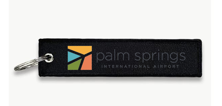 PALAM SPRINGS  AIRPORT KEY CHAIN