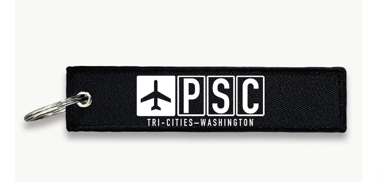 PSC AIRPORT KEY CHAIN