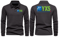 Thumbnail for YXS AIRPORT LONG SLEEVE  POLO