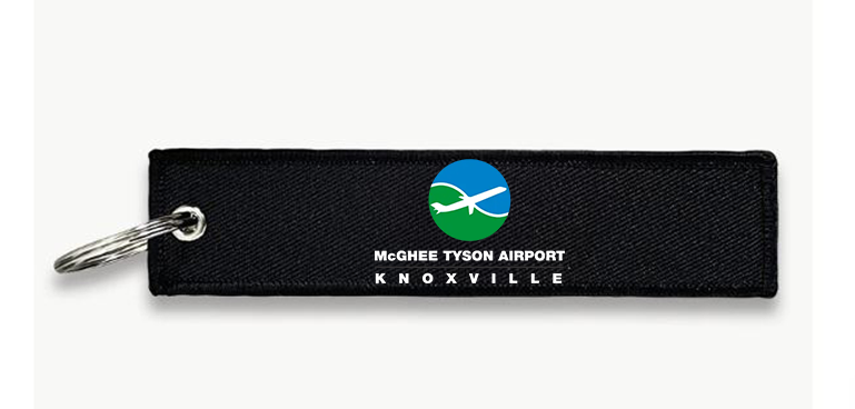 MCGHEE AIRPORT KEY CHAIN