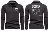 Thumbnail for BOEING CFM 56 LONG SLEEVE  POLO