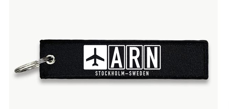 ARN AIRPORT KEY CHAIN