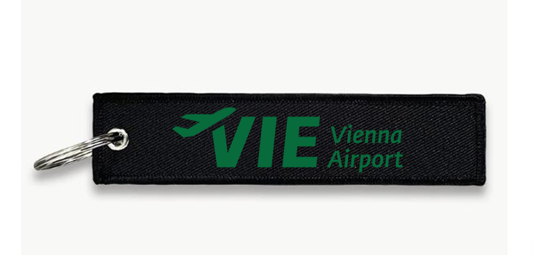 VIE AIRPORT KEY CHAIN