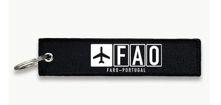 FAO AIRPORT KEY CHAIN