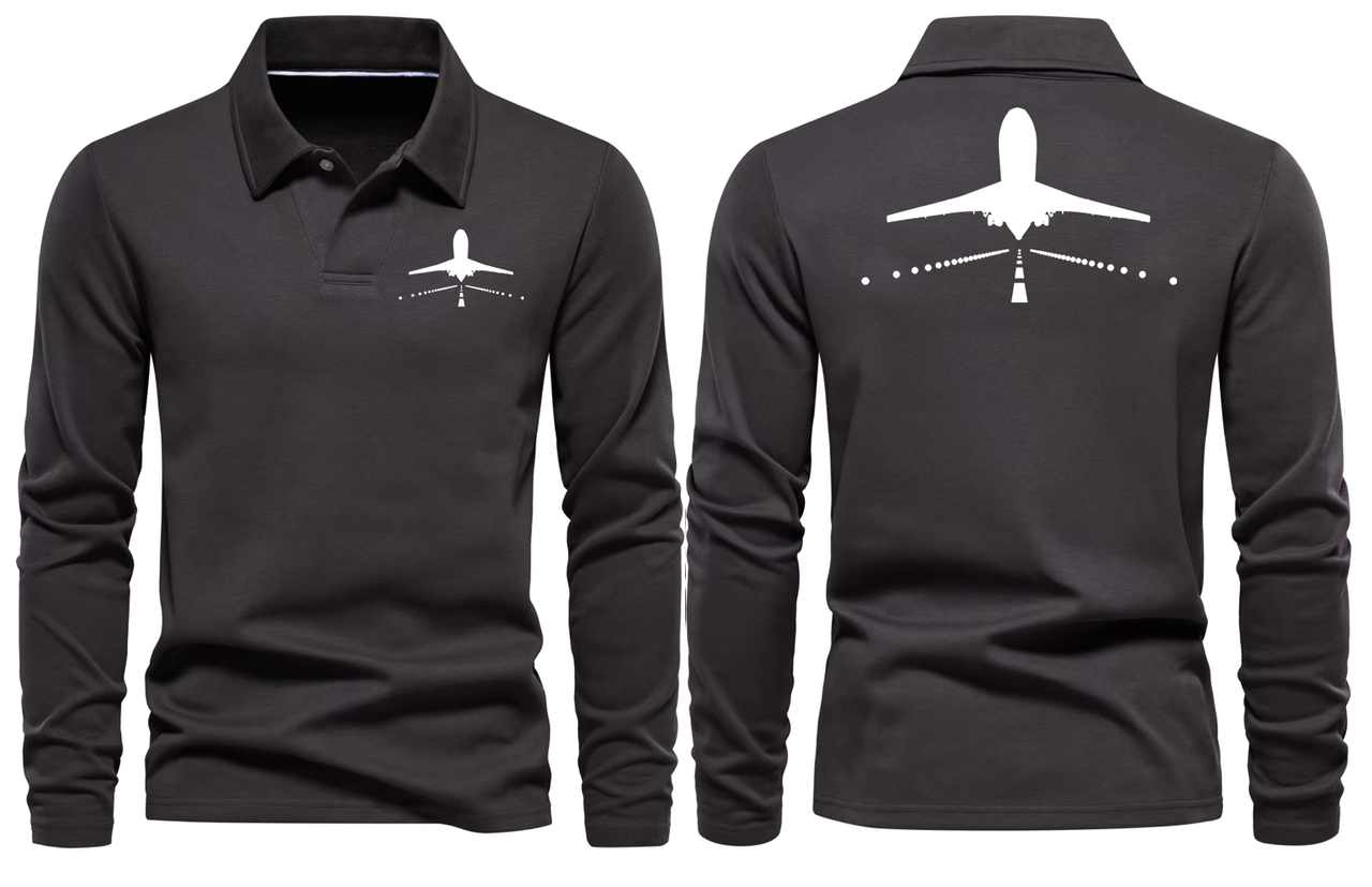 BOEING 727 LONG SLEEVE  POLO