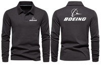 Thumbnail for BOEING LOGO LONG SLEEVE  POLO