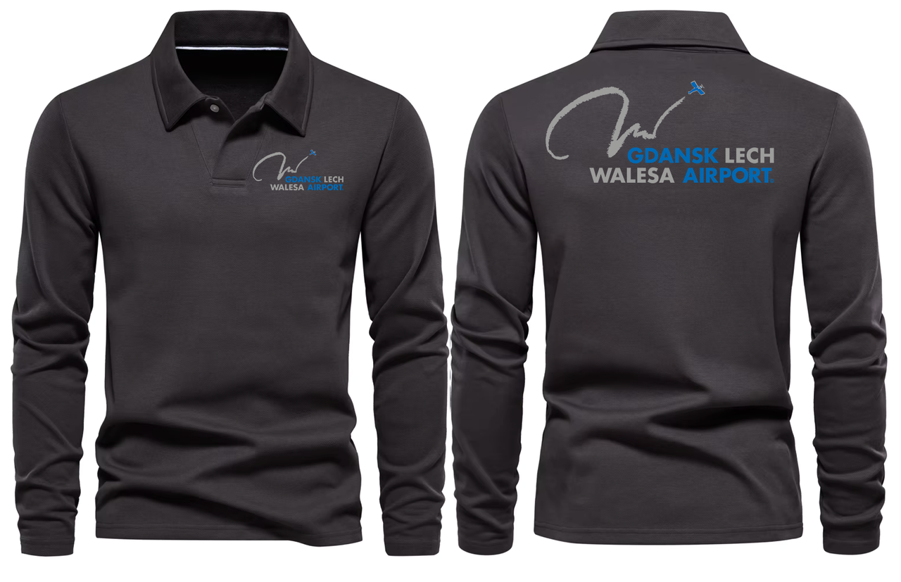 LECH WALESIA AIRPORT LONG SLEEVE  POLO