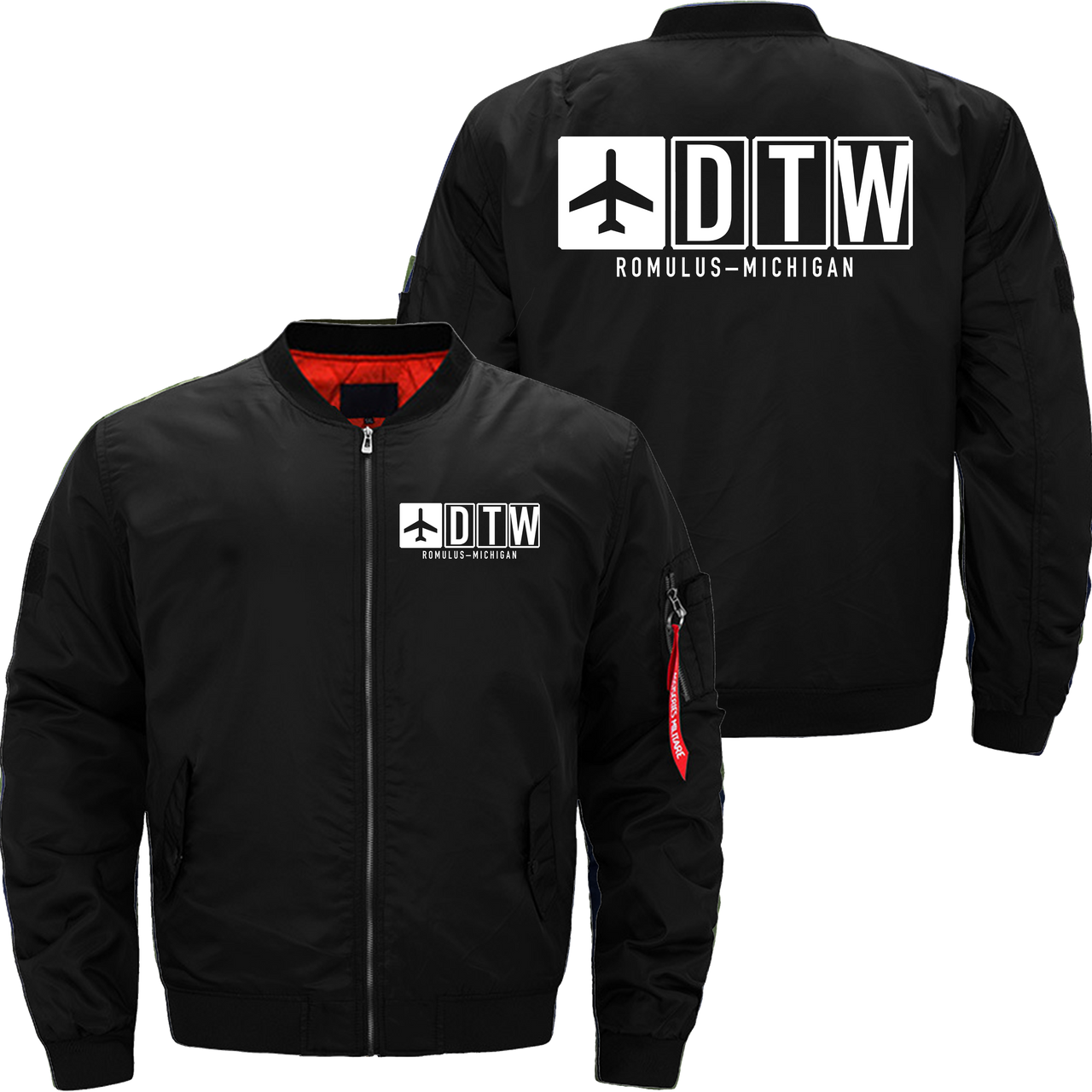 DTW AIRPOART MA1 JACKET