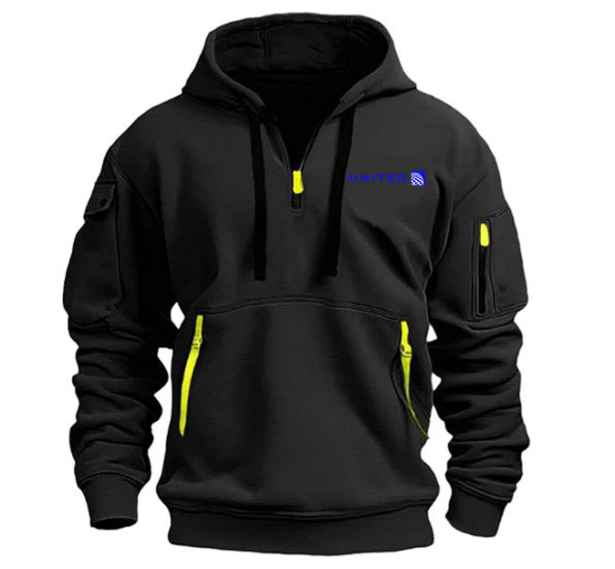 UNITED AIRWAYS AIRLINE HOODED JACKET PULLOVER
