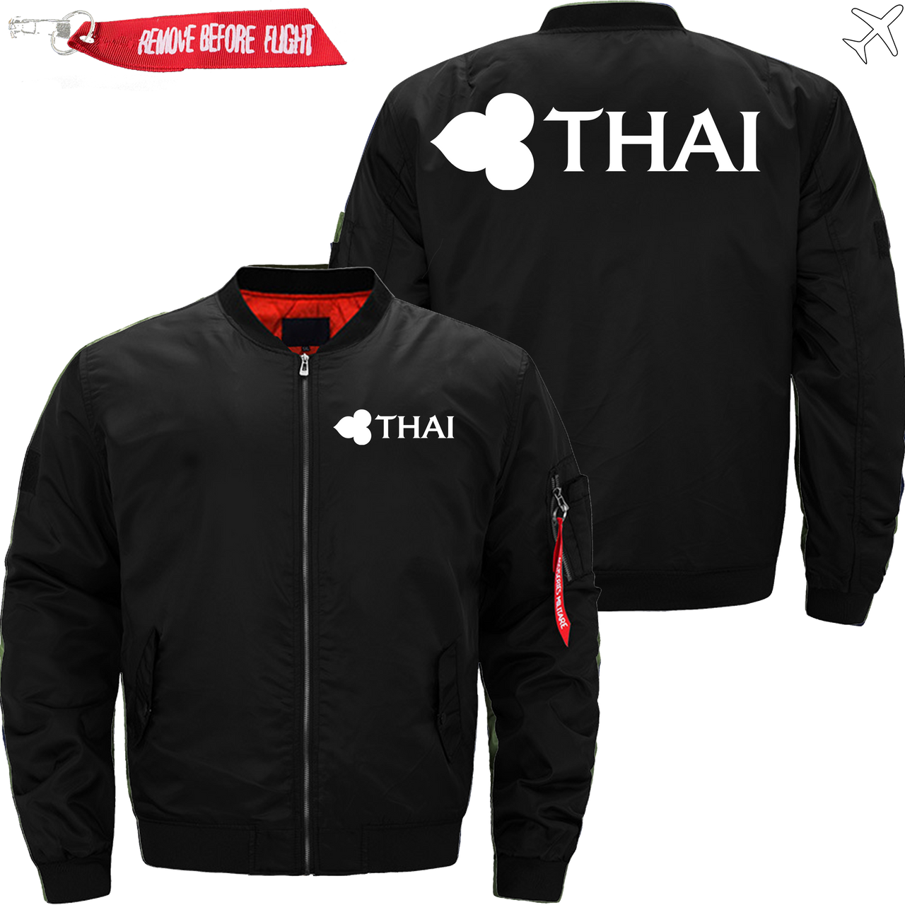 THAI AIRLINE JACKET MA1 BOMBER