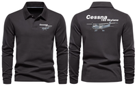 Thumbnail for CESSNA 182 LONG SLEEVE  POLO
