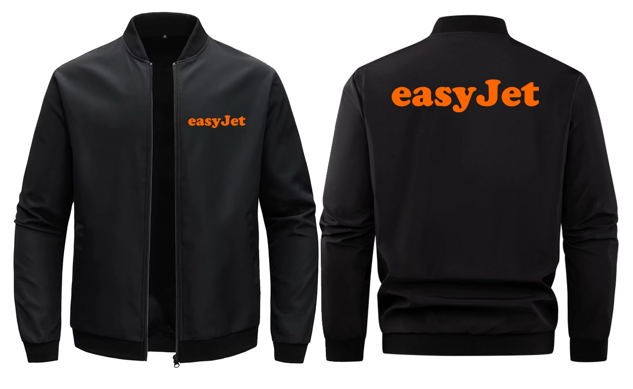 EASY JET  LOOSE SOLID COLOR JACKET