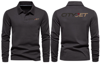 Thumbnail for CITY JET AIR LONG SLEEVE  POLO