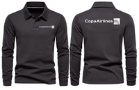 Thumbnail for COPA AIRLINES LONG SLEEVE  POLO