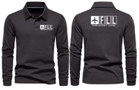 Thumbnail for FLL AIRPORT LONG SLEEVE POLO