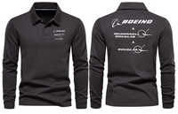 Thumbnail for BOEING DOUGLAS LONG SLEEVE  POLO
