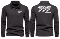 Thumbnail for BOEING 777 - 200 LONG SLEEVE  POLO