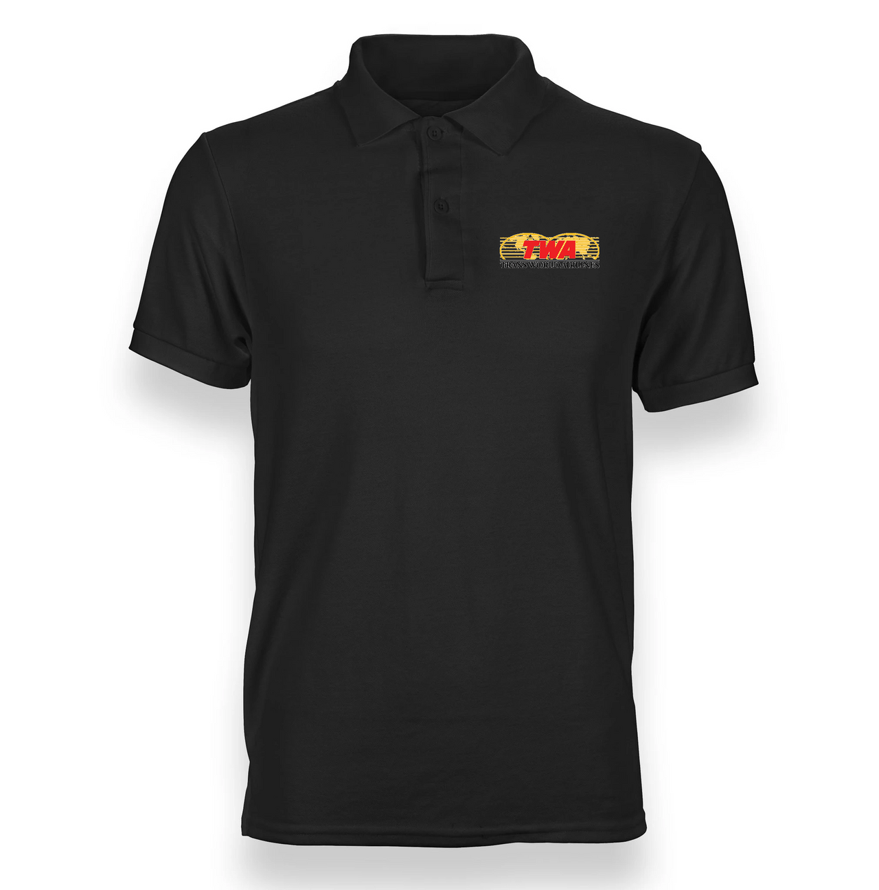 TWA AIRLINES POLO T-SHIRT