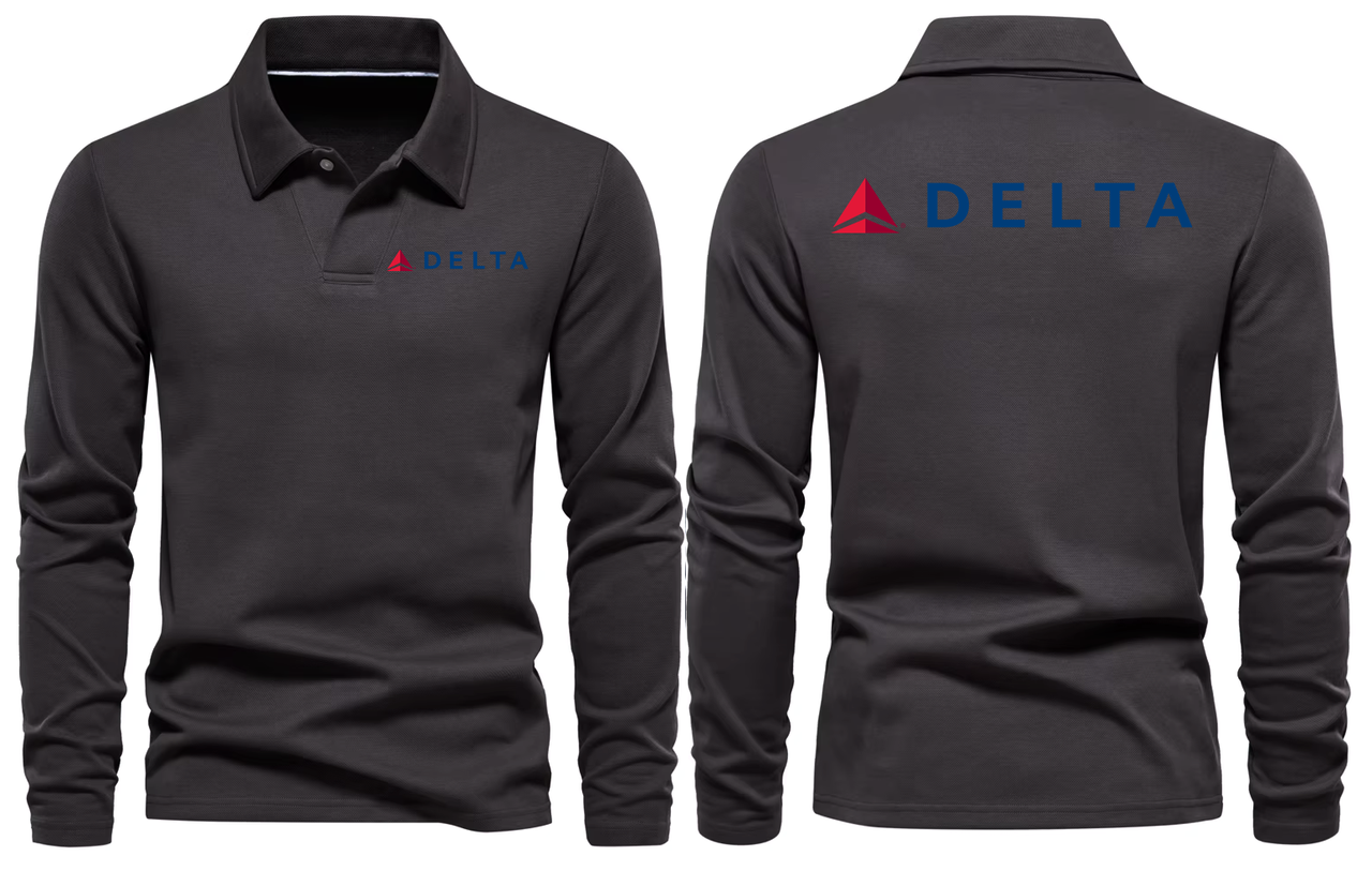 DELTA LONG SLEEVE  POLO