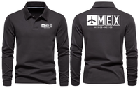 Thumbnail for MEX AIRPORT LONG SLEEVE POLO
