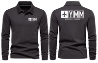Thumbnail for YMM AIRPORT LONG SLEEVE POLO