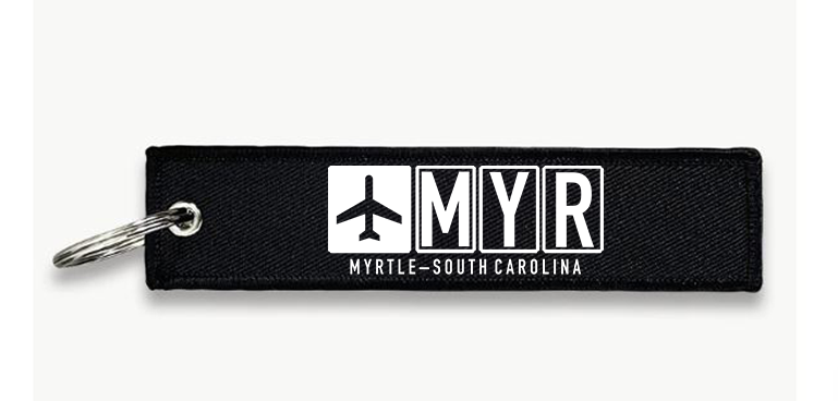 MYR AIRPORT KEY CHAIN