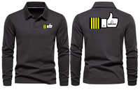 Thumbnail for BOEING LIKE LONG SLEEVE  POLO