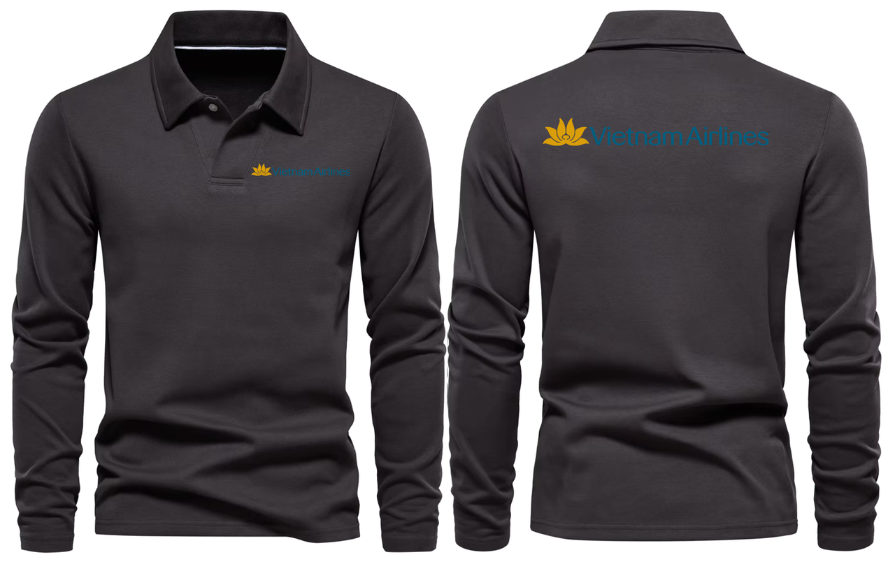 VIETNAM AIRLINES LONG SLEEVE  POLO