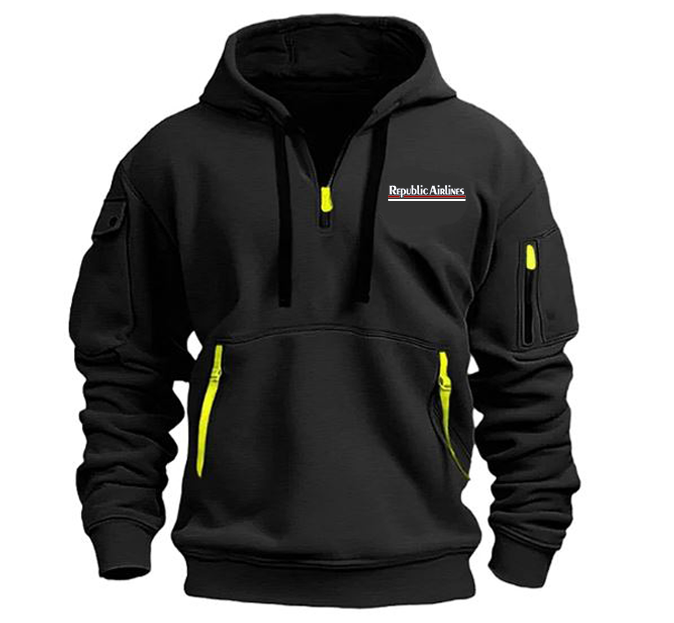 REPUBLIC AIRLINE HOODED JACKET PULLOVER