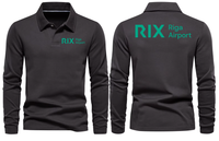 Thumbnail for RIX AIRPORT LONG SLEEVE  POLO