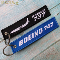 Thumbnail for 2 PC BOEING 747 FASHION TRINKET KEYCHAIN PHONE STRAP AVIATION RED KEY CHAINS - PILOTSX