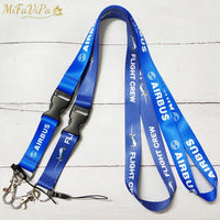 Thumbnail for 2 PC FLIGHT CREW LANYARDS NECK STRAP CHAVEIRO KEY CHAIN - PILOTSX